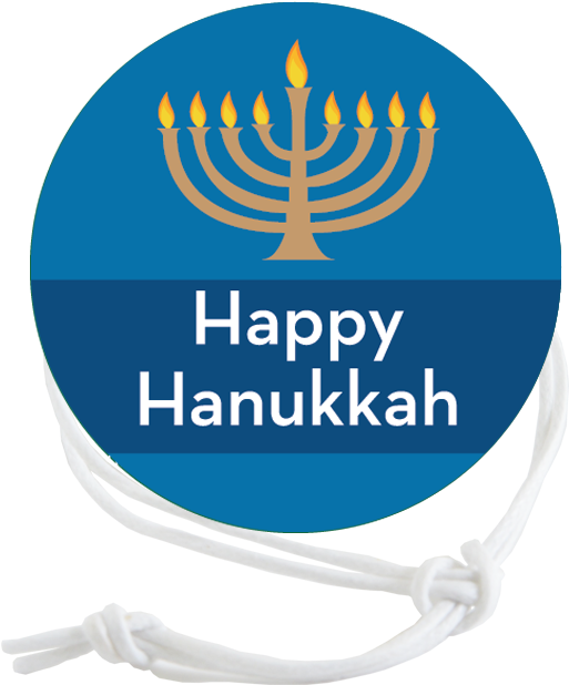 Hanukkah Napkin Knot - Emblem (1080x1080), Png Download