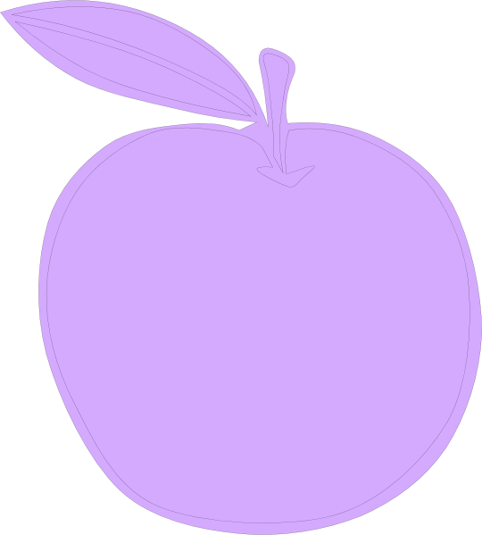 Apple (540x599), Png Download