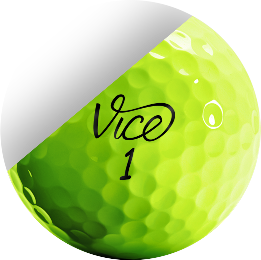 Extremely Soft, Cast Urethane Cover With S2tg Technology - Vice Golf (650x631), Png Download