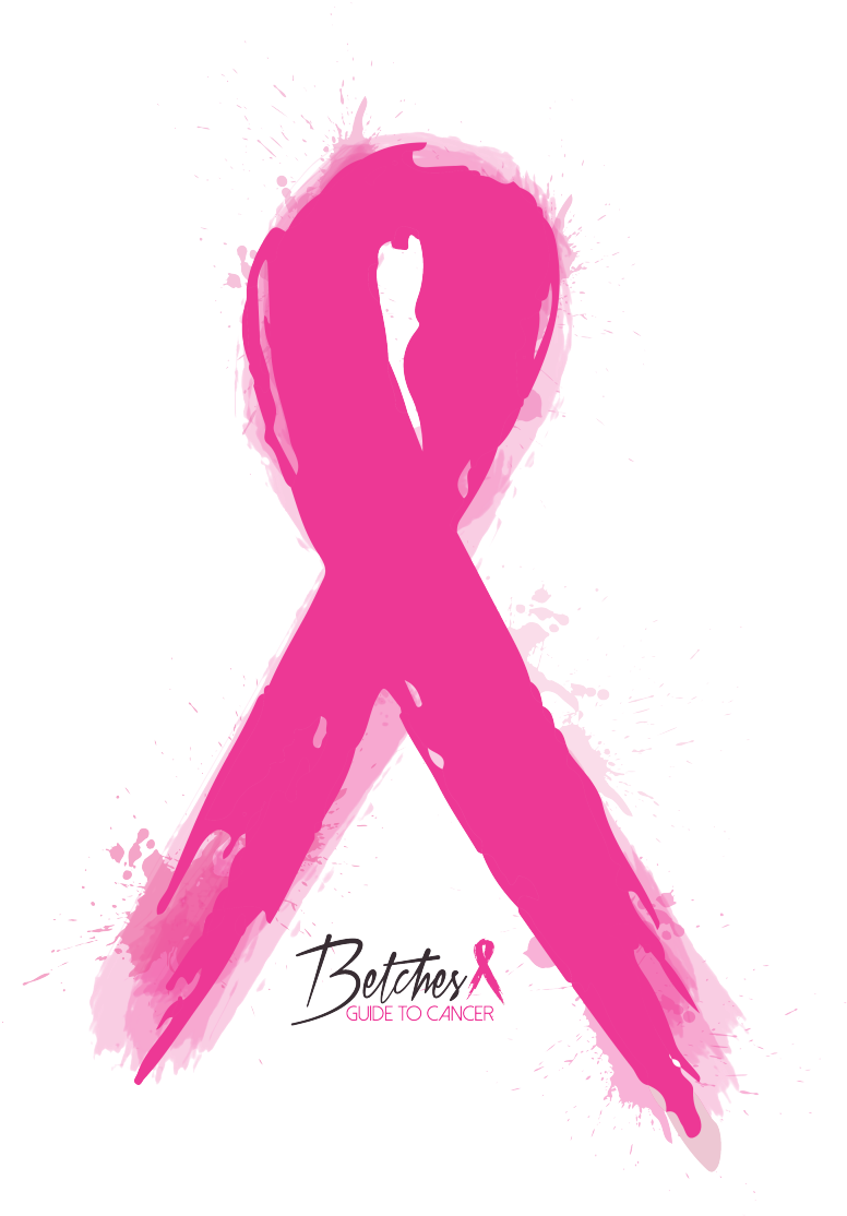 Watercolor Pink Ribbon Betches Guide To Cancer Shop - Watercolor Pink Ribbon (1200x1371), Png Download