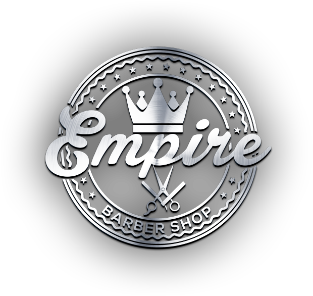 Empire Barbershop Logo - Emblem (1000x692), Png Download