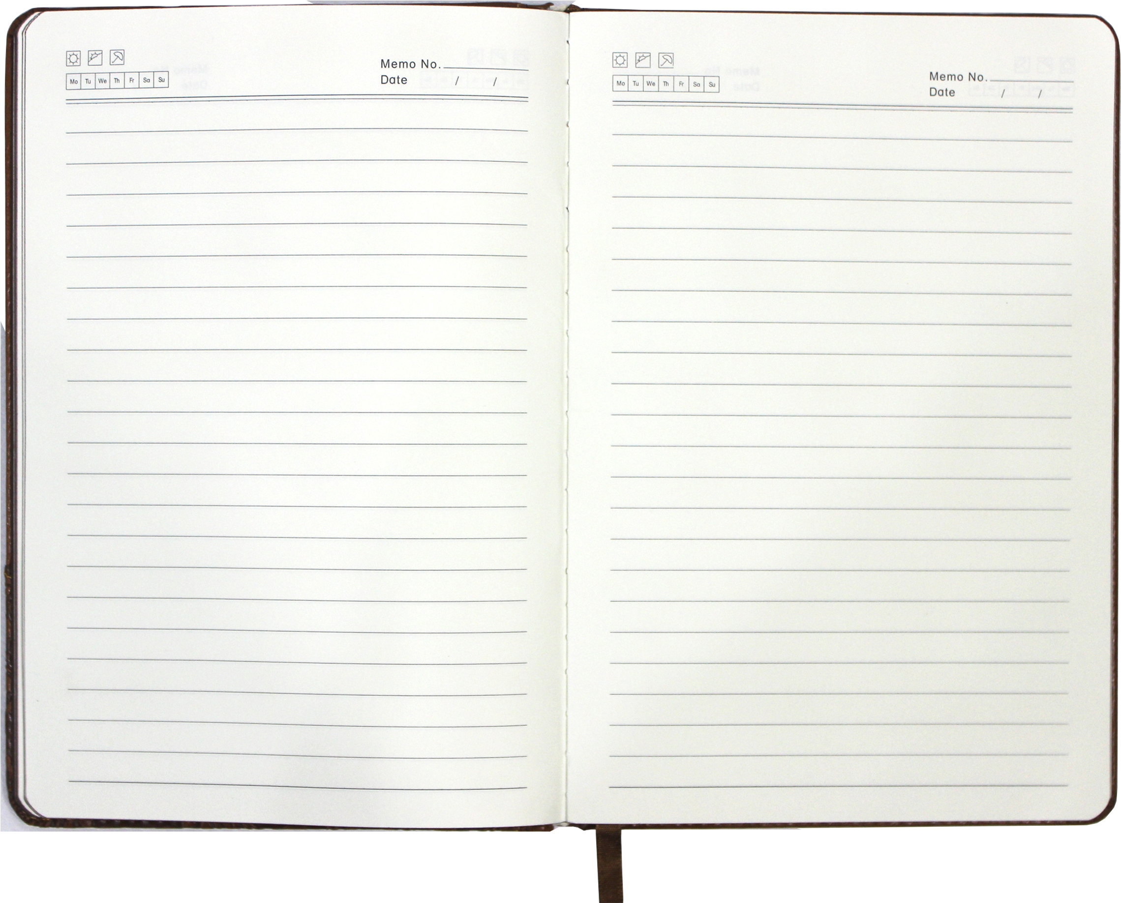 Arty Notebook Brown - Paper (2424x2424), Png Download