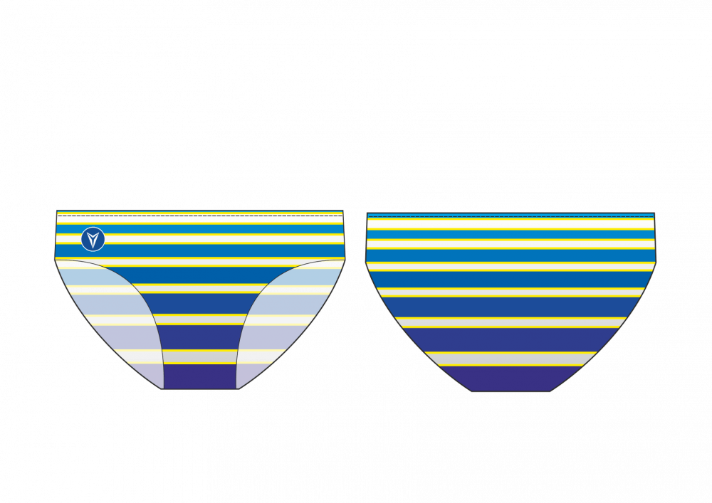 Lines - Swimsuit Bottom (1000x707), Png Download