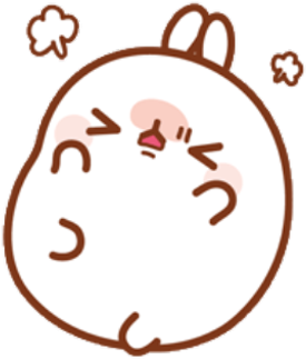 Molang Flubbymolang Flubby Cutemolang Madmolang Sadmola - Cartoon (1024x1024), Png Download