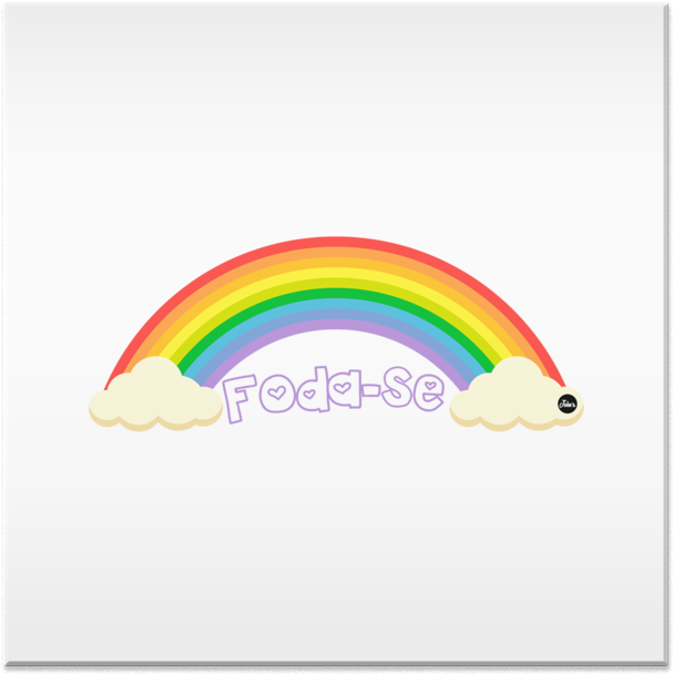 Azulejo Foda-se De John'sna - Rainbow (800x800), Png Download