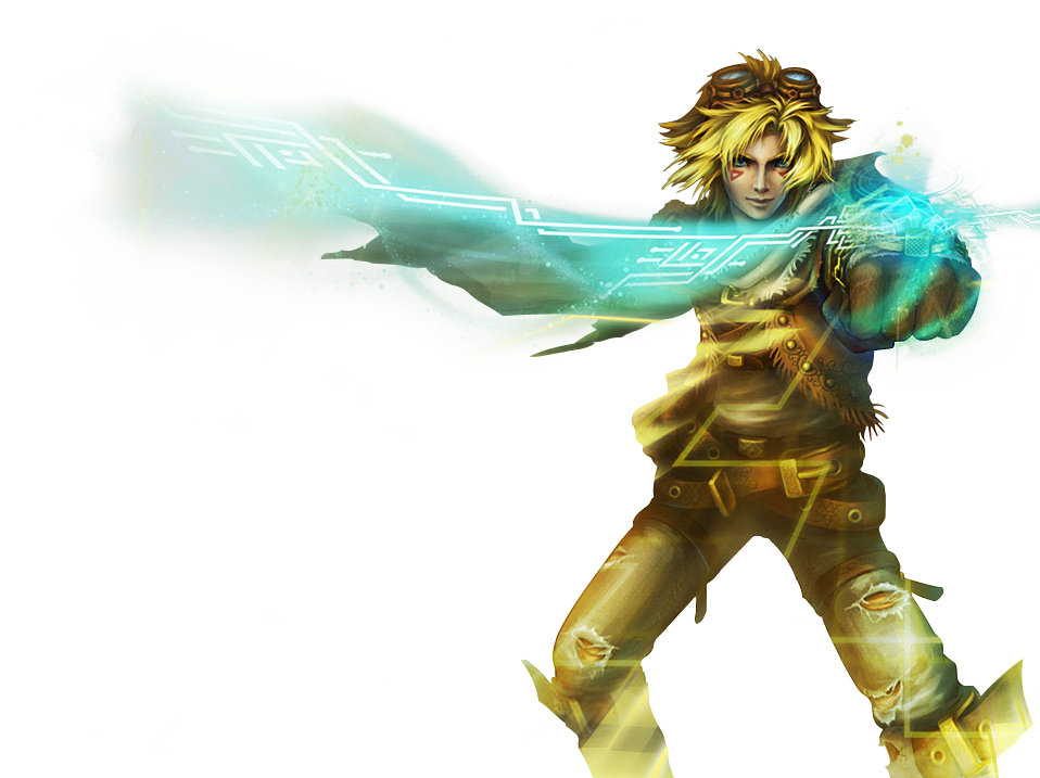 Ezreal - League Of Legends Ezreal Png (958x717), Png Download