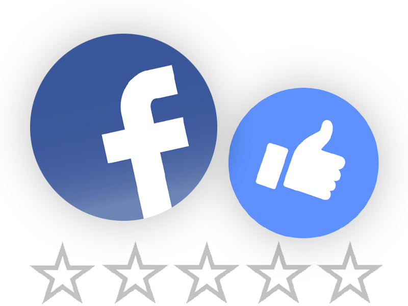 Facebook Thumbs Up And Stars - Cross (800x600), Png Download