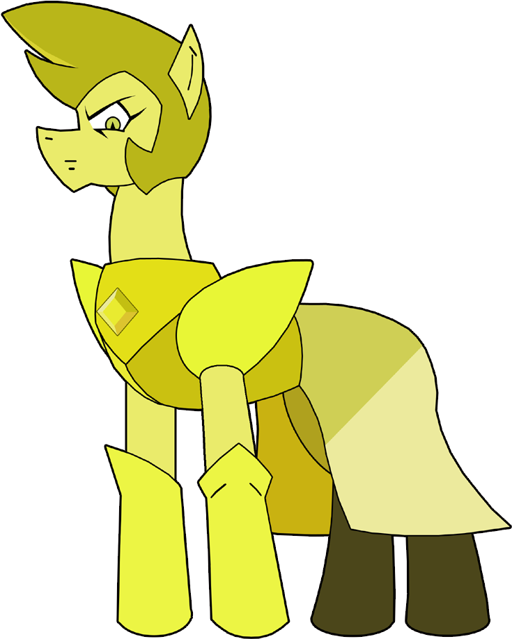 Diamonds Clipart Yellow Diamond - Steven Universe Rose My Little Pony (815x950), Png Download