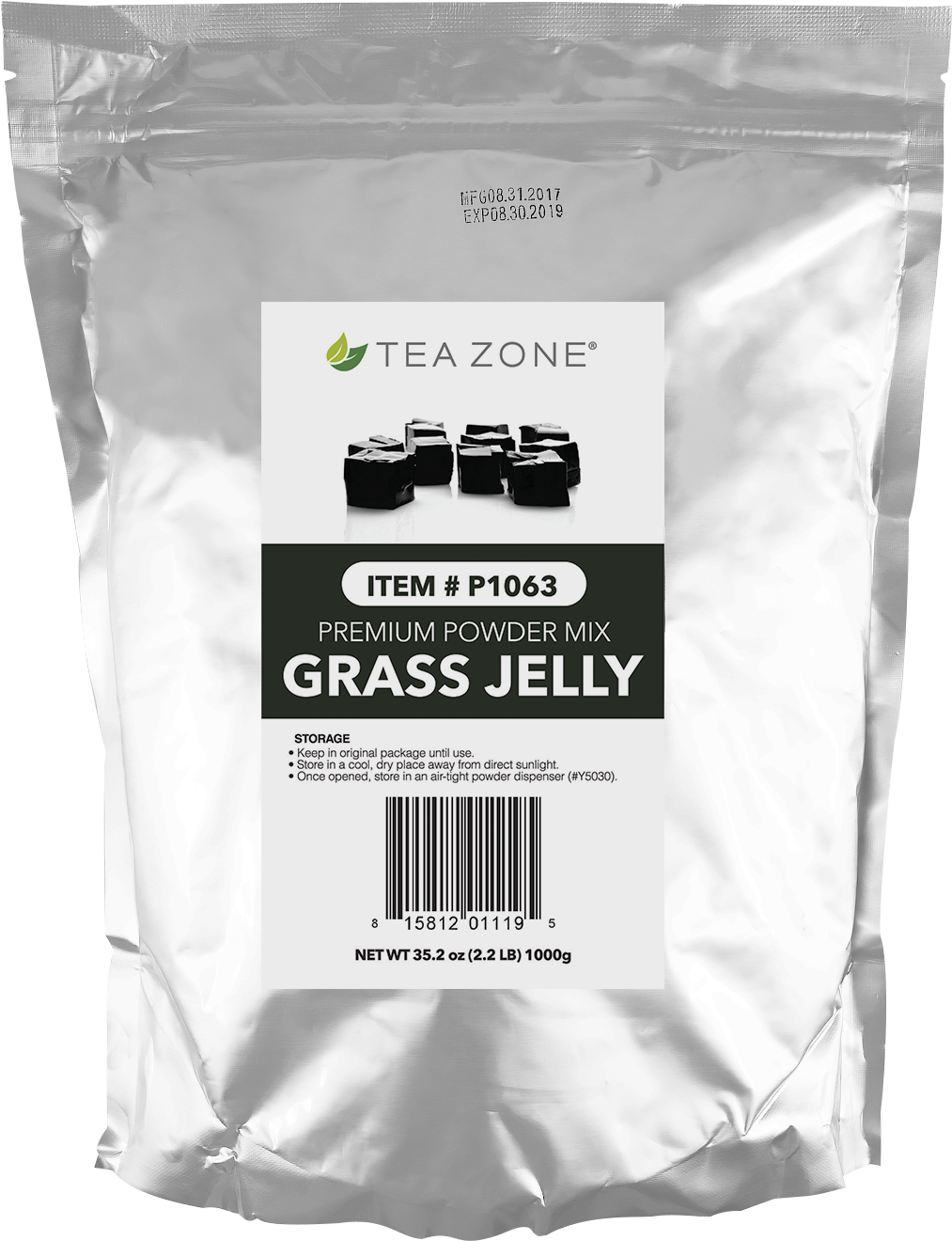 Tea Zone Grass Jelly Powder , P1063 - Grassland (1500x1500), Png Download