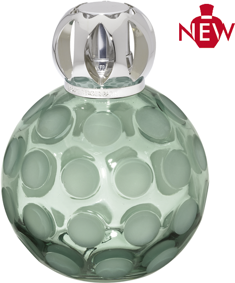 Sphere Green - Glass Lampe - Lampe Berger Verte (600x600), Png Download