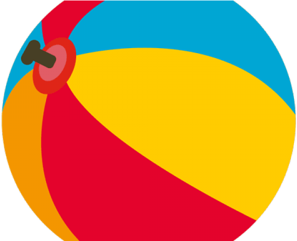 Beach Ball Clipart Pelota - Circle (640x480), Png Download