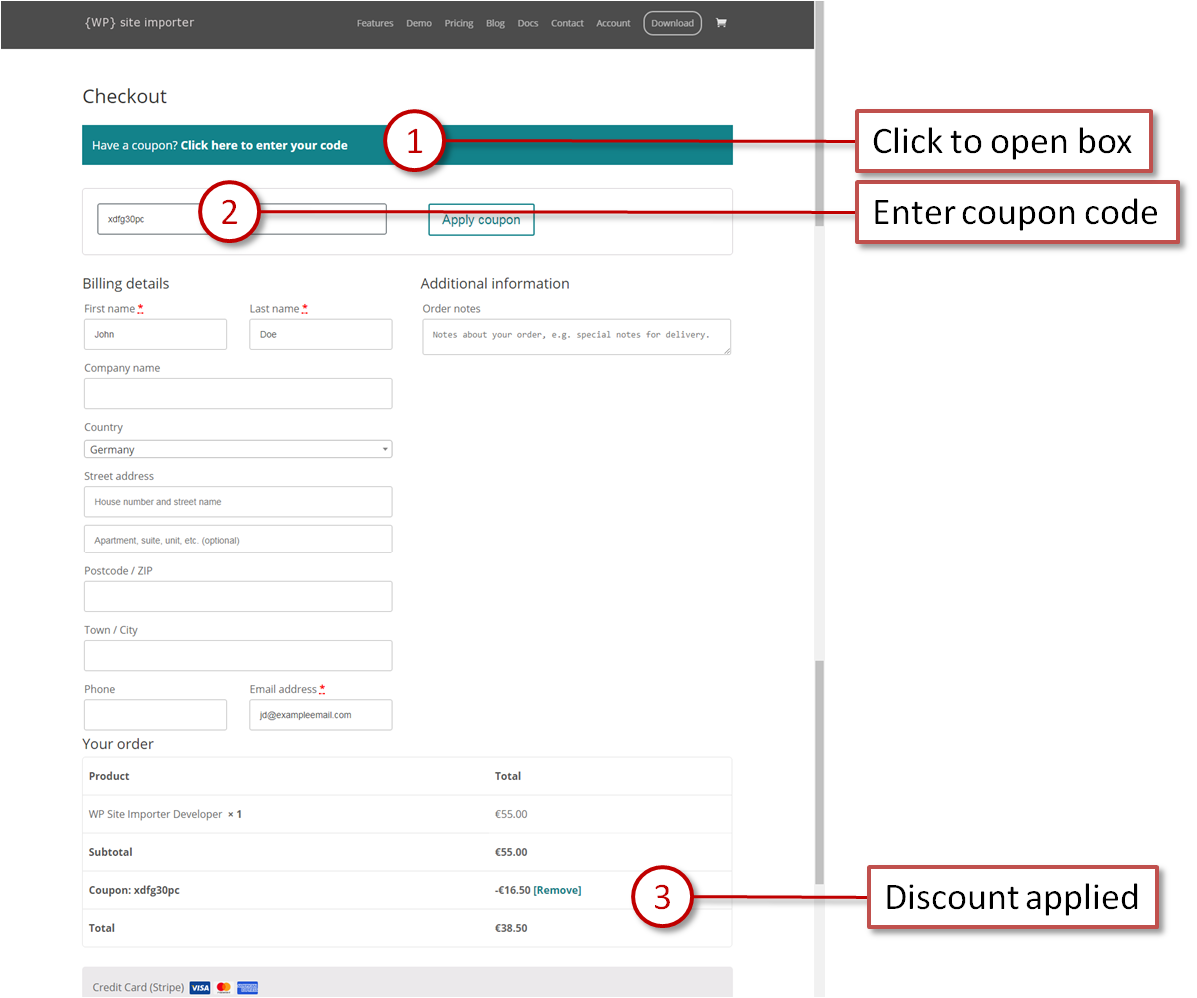 Applying A Coupon Code At Checkout - Wunderlist Windows (1197x998), Png Download