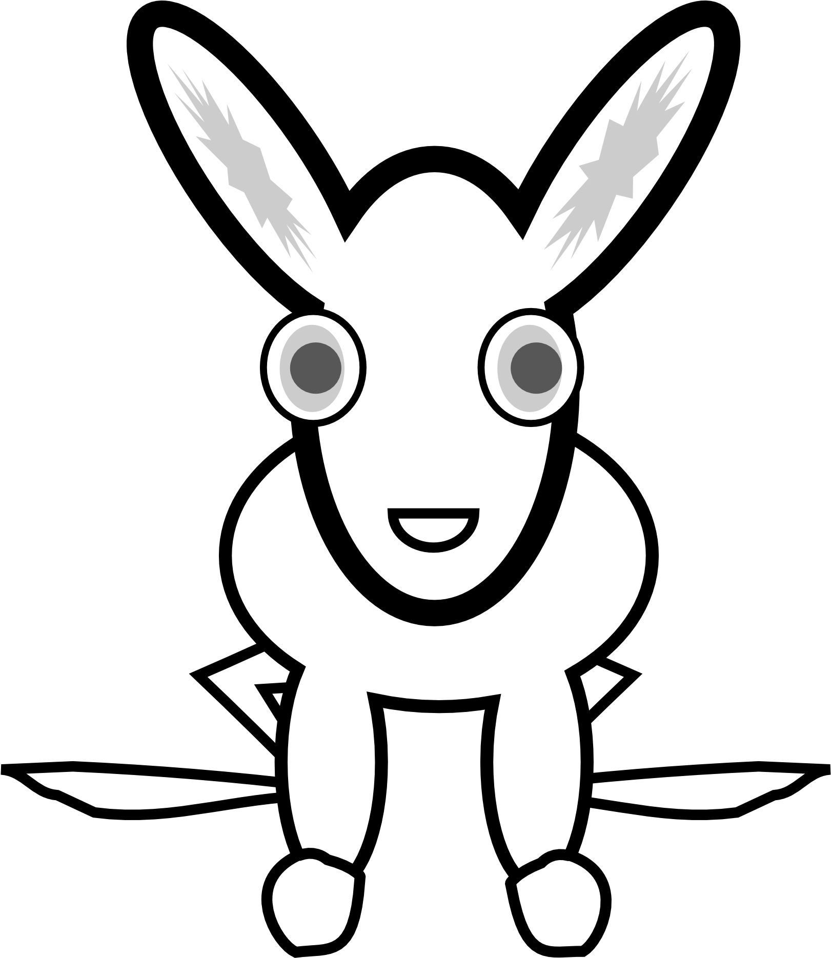 Jessica Rabbit Clipart - Stilizarea Desen (1979x2027), Png Download