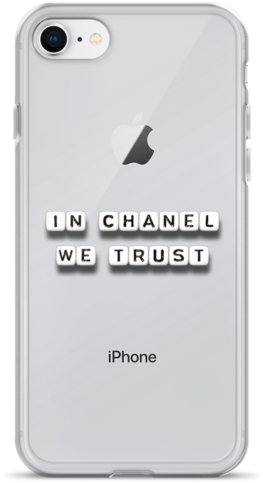 In Chanel We Trust - Mobile Phone Case (600x600), Png Download