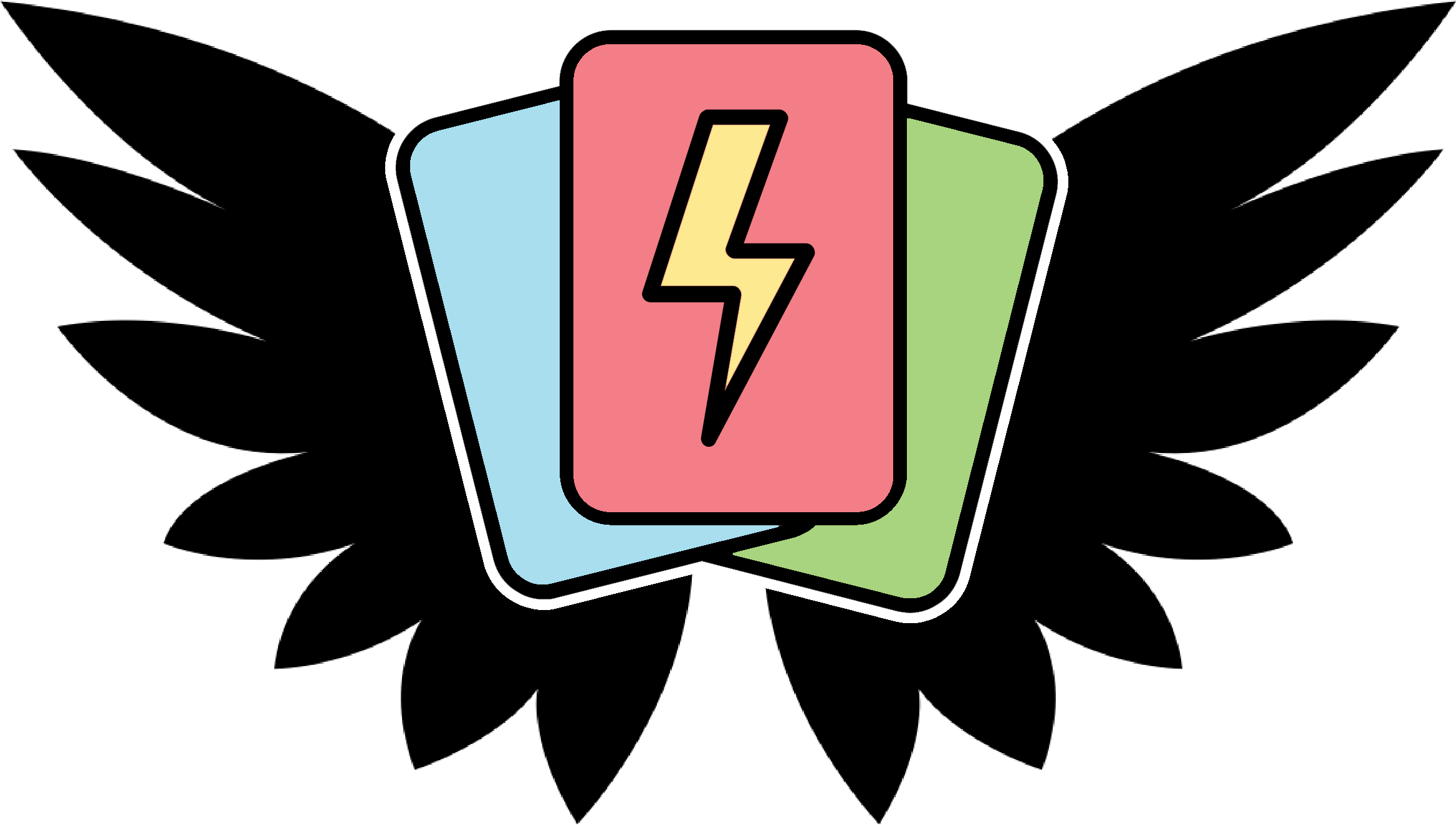 Hand Drawn Wings (2800x2400), Png Download