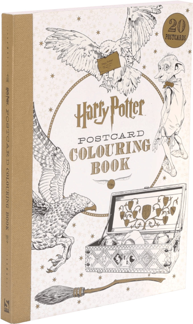 Download Harry Potter Postcard Coloring Book Full Size PNG Image PNGkit