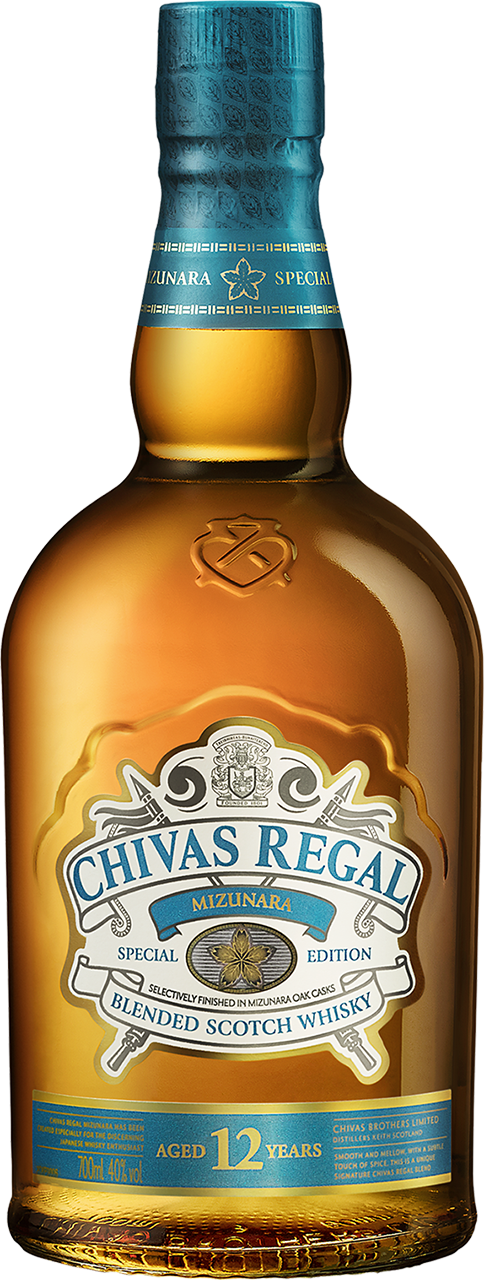 Chivas Regal Scotch Whisky 12 Year Old Mizunara Edition - Chivas Regal (484x1280), Png Download