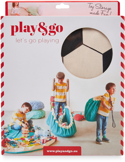 Soccer Toy Storage Bag - Play And Go Saco (600x800), Png Download