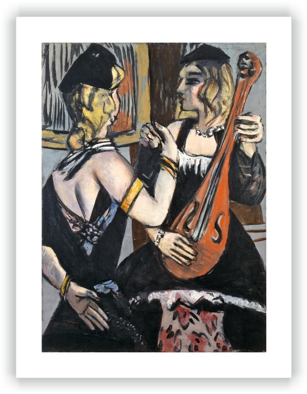 01078 Em B4 Fl 1 - Max Beckmann (628x800), Png Download