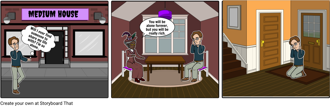 A Sad Man - Cartoon (1164x385), Png Download