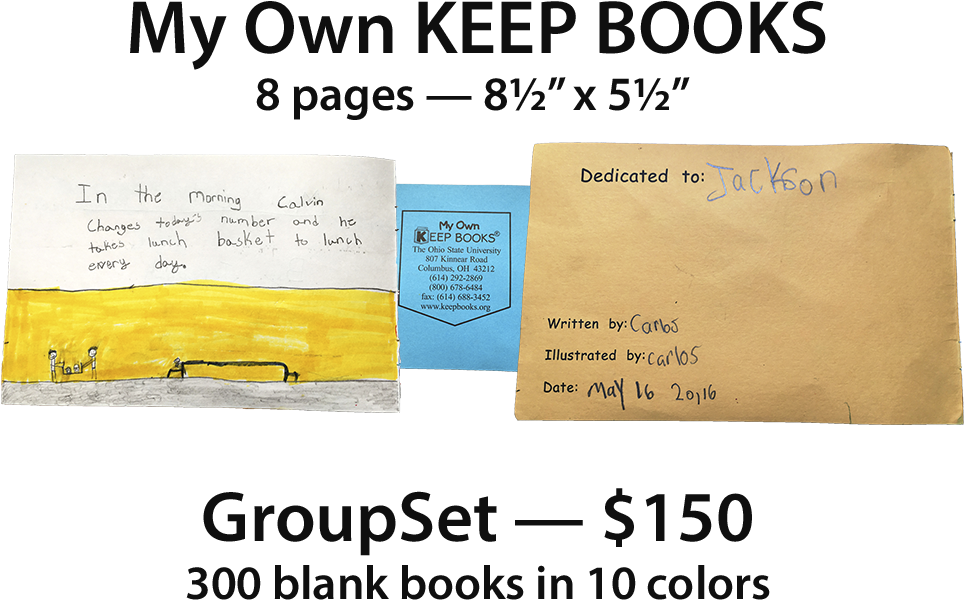 My Own Keep Books Group Set - Paper (1000x667), Png Download