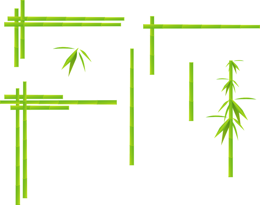 Bamboo Stick Vector Png (913x720), Png Download