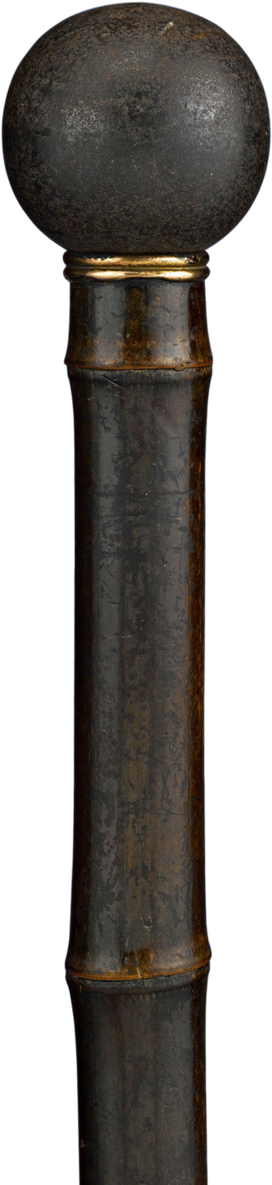 Bamboo Cosh Walking Stick - Wood (1000x1250), Png Download