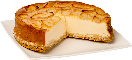 Cheesecake Manzana - Brioche (709x473), Png Download