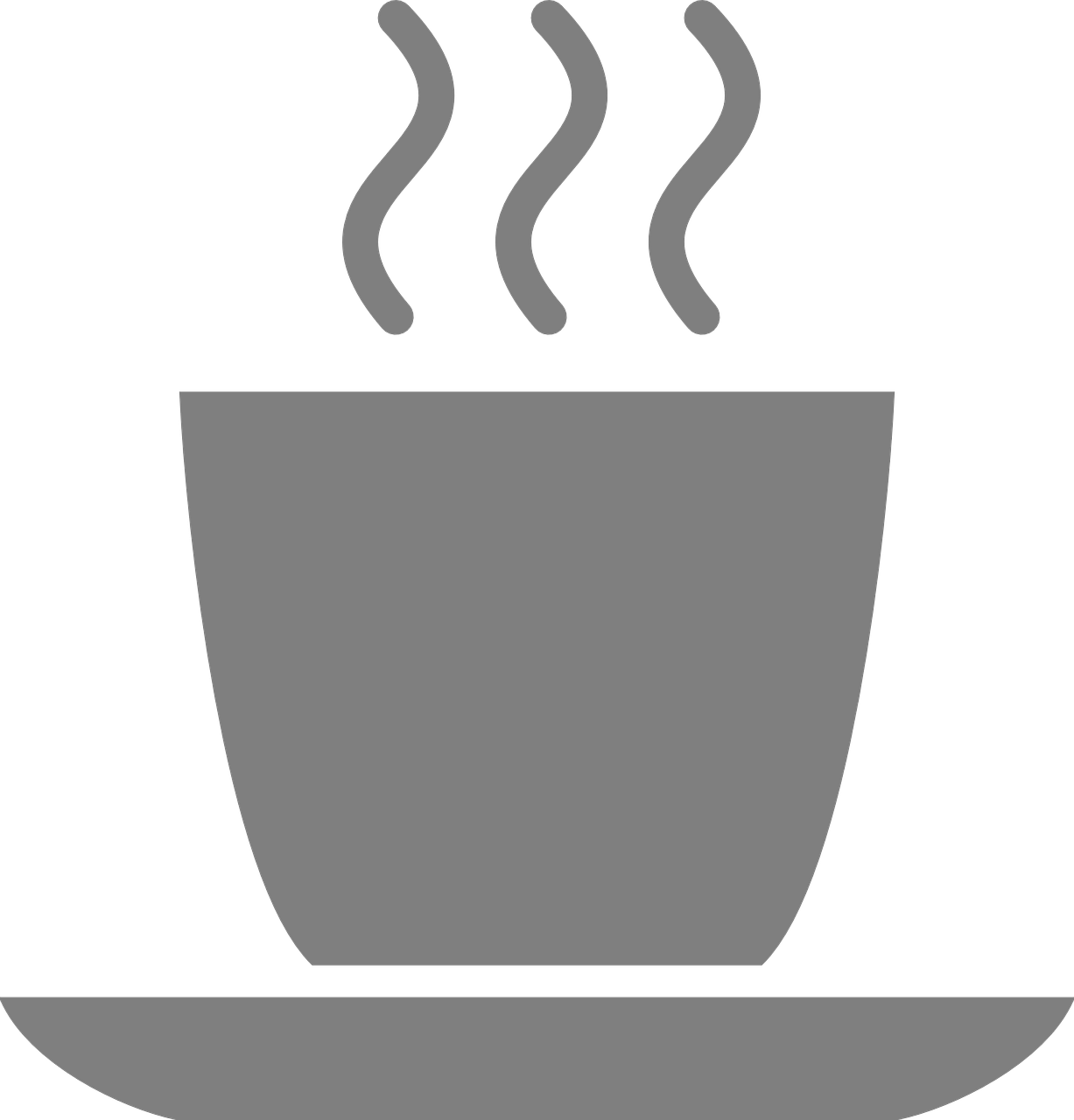 Coffee, Mug Tea Coffee Hot Beverage Gray Mug Mug M - Gray Coffee Cup Clip Art (1227x1280), Png Download