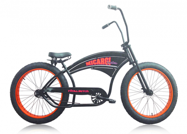 Royal Dutch 26" Fat Tire Cruiser (600x600), Png Download