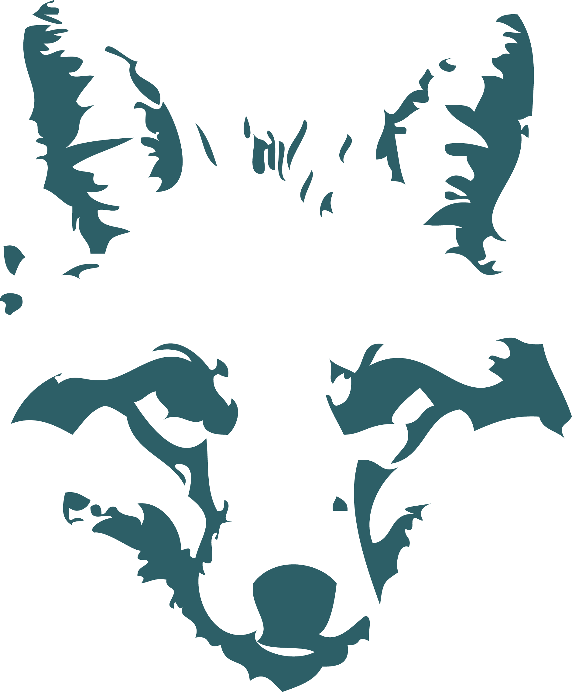 Fox - Papercutting (1883x2276), Png Download