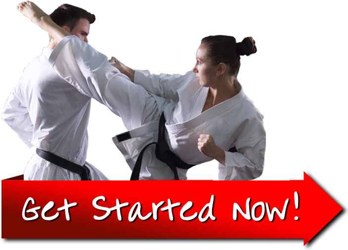 Adult - Karate Woman Png (743x511), Png Download