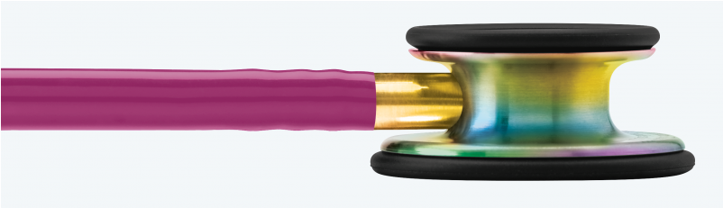 5806 Classic Iii Raspberry Cp - Littmann Classic Iii Black Rainbow Finish (801x801), Png Download