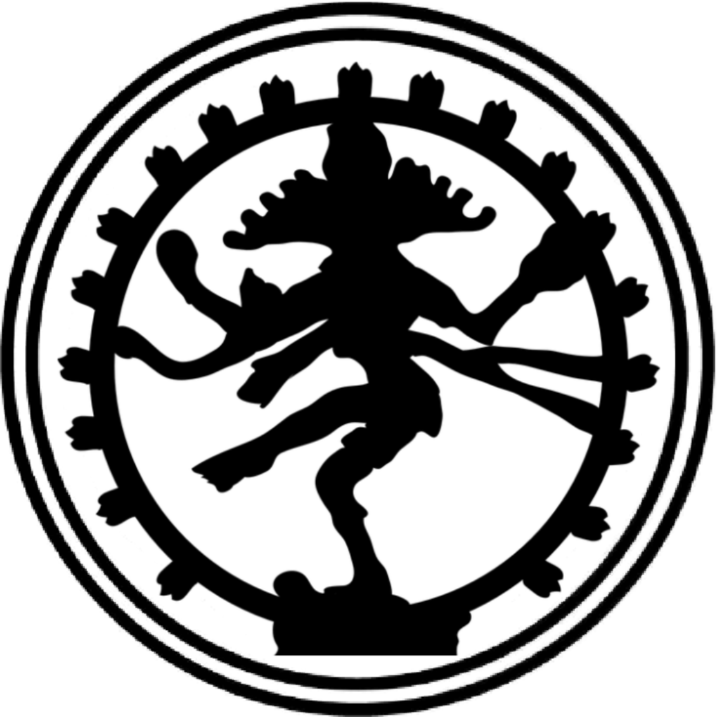 The Secret Temple Icon - Nataraja Silhouette (1024x1024), Png Download