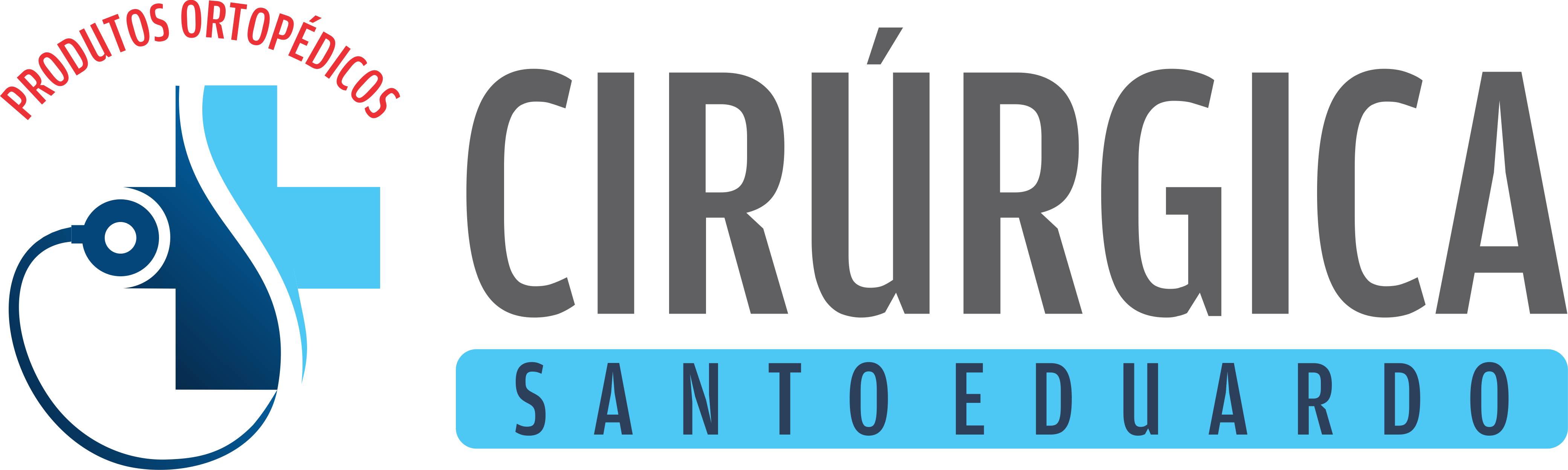 Casa Cirúrgica Santo Eduardo - Electric Blue (4162x1247), Png Download