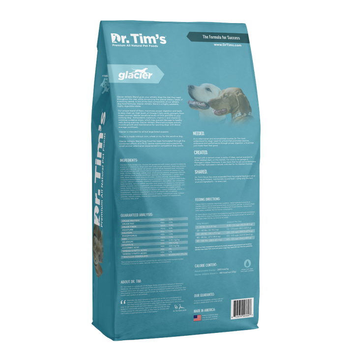 Glacier Athletic Blend Dry Dog Food, 40 Lb - Ferret (720x720), Png Download