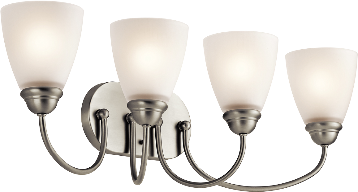 Jolie 4 Light Bath Light - Ceiling Fixture (1200x1200), Png Download