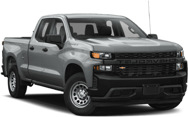 New 2019 Chevrolet Silverado 1500 4wd Double Cab 147 - Chevrolet Silverado (640x480), Png Download