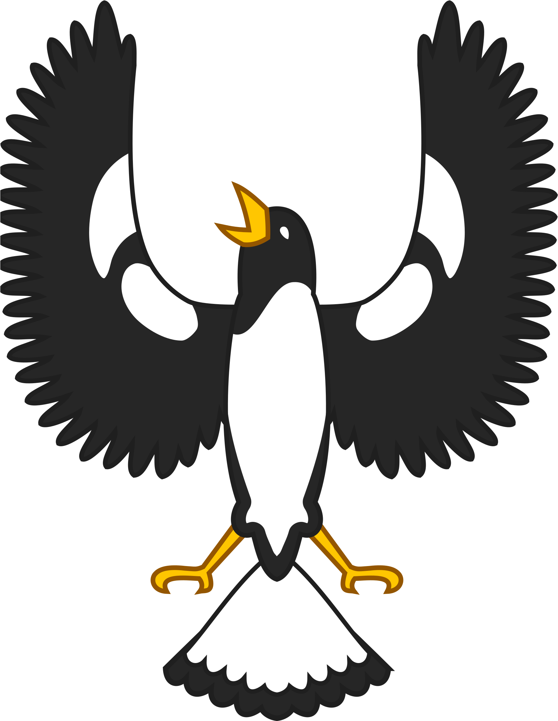 Beak Clipart Shrike - Piping Shrike Clip Art (1873x2400), Png Download