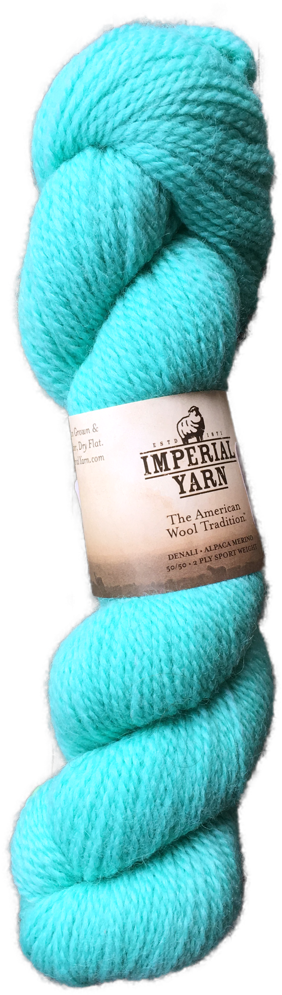 Denali 50/50 Aplaca/merino Sport Weight Yarn Glacier (3024x4032), Png Download