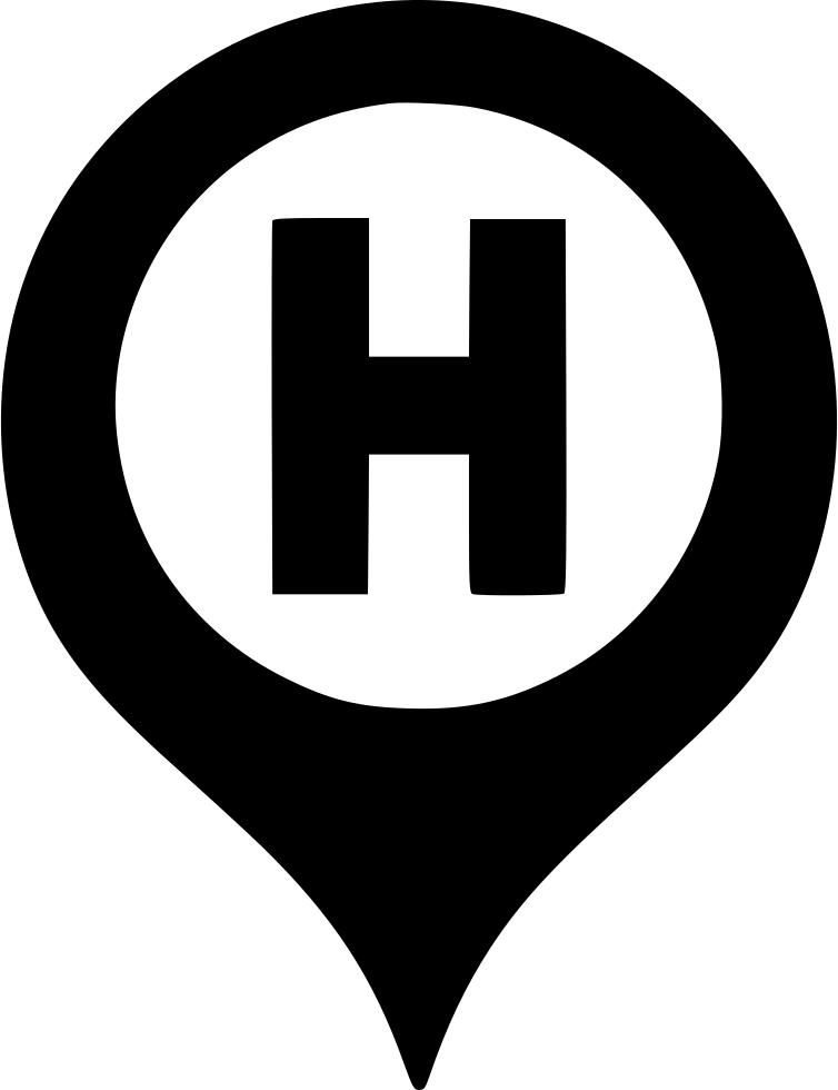 Hospital Marker Png Free - Emblem (754x980), Png Download