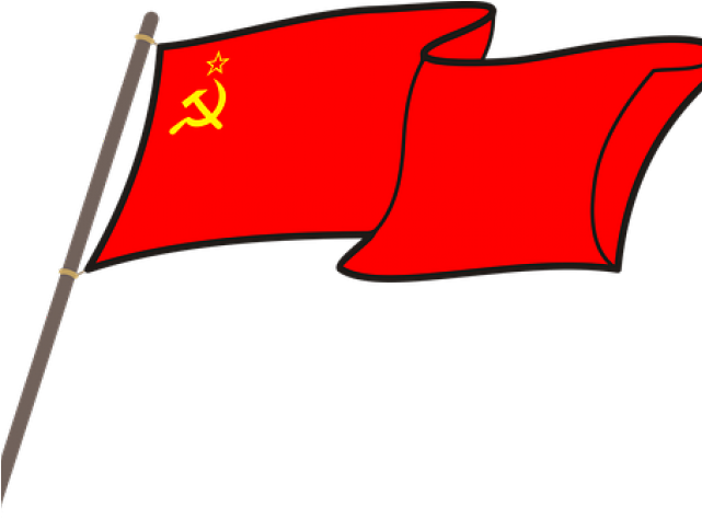 The Soviet Union Flag Clipart Urss - Bandera De La Urss Png (640x480), Png Download