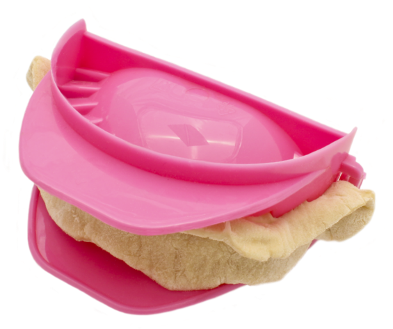3-piece Dough Press Set - Bologna Sandwich (600x523), Png Download