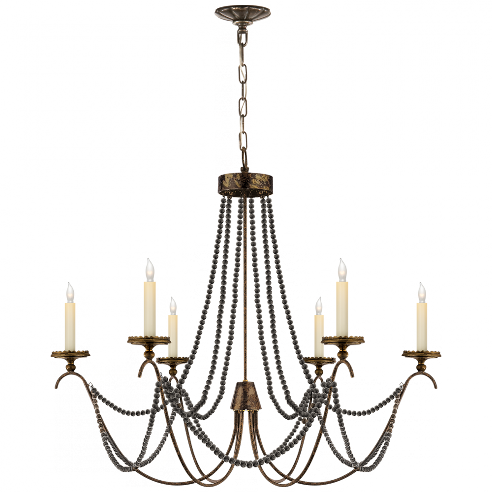 Enlarge Image - Rust Chandelier (1000x1000), Png Download