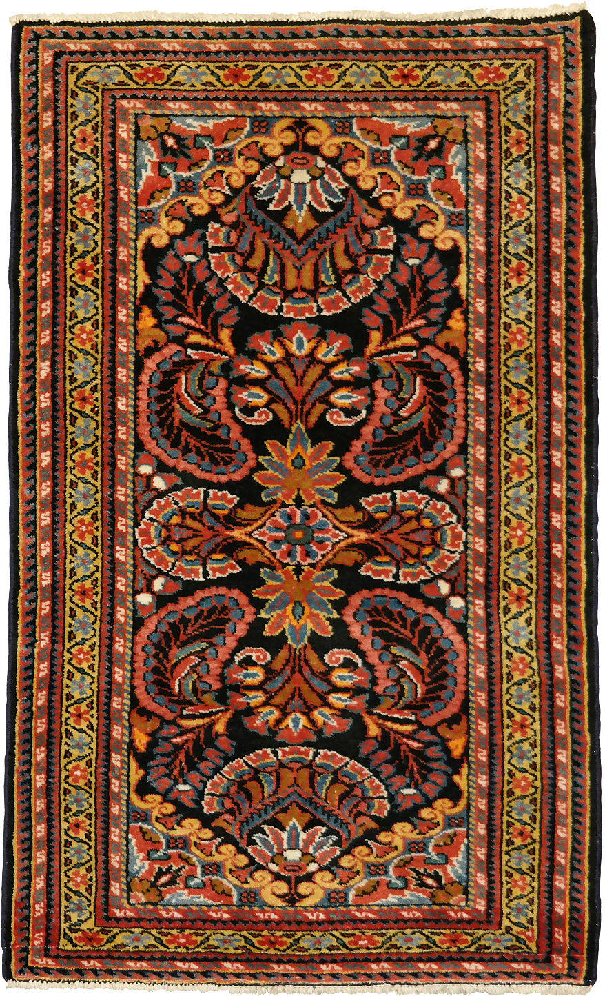 Old Persian Carpet - Carpet (950x1493), Png Download