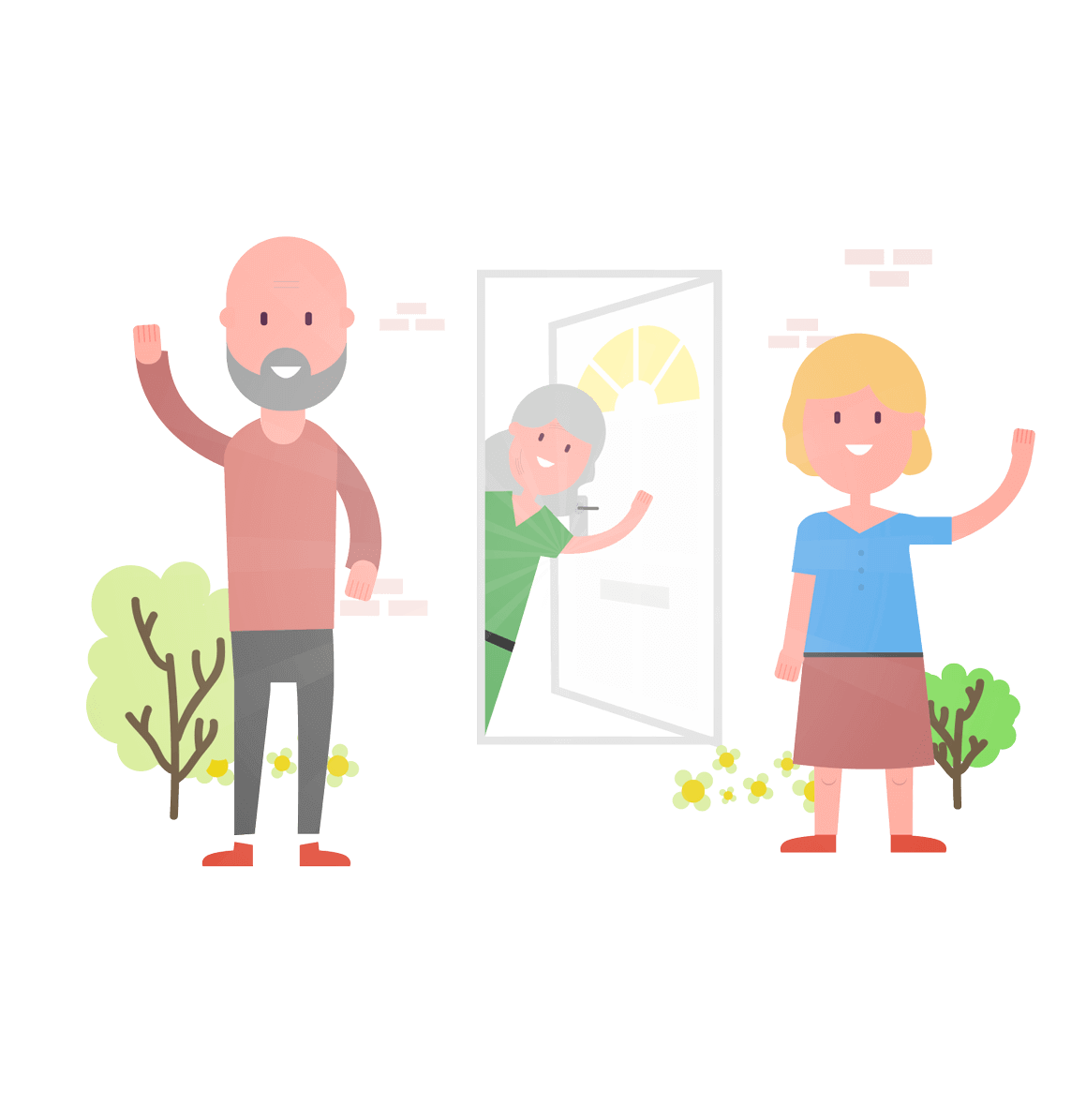 Home For Life - Illustration (1200x1201), Png Download