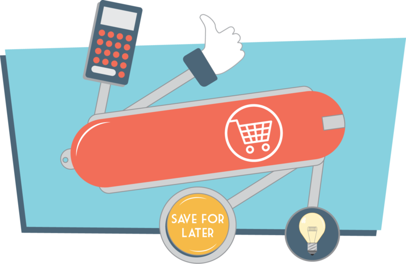 Brick And Mortar Shopping Cart Doesn't (800x521), Png Download