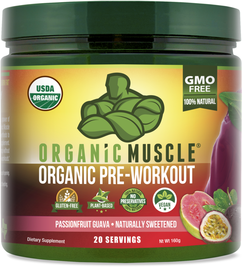 Organic Pre Workout- Passionfruit Guava - Organic Pre Workout Ingredients (960x1024), Png Download