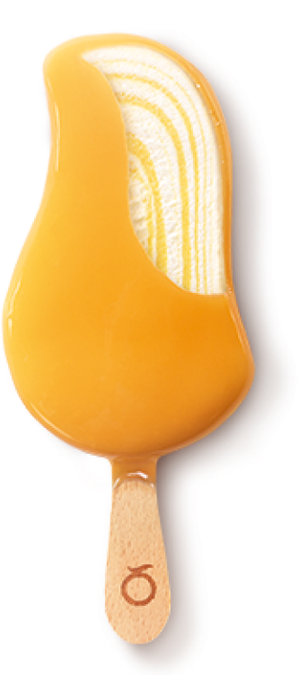 Passion Fruit Mango & Cream - Ice Cream Bar (1250x750), Png Download