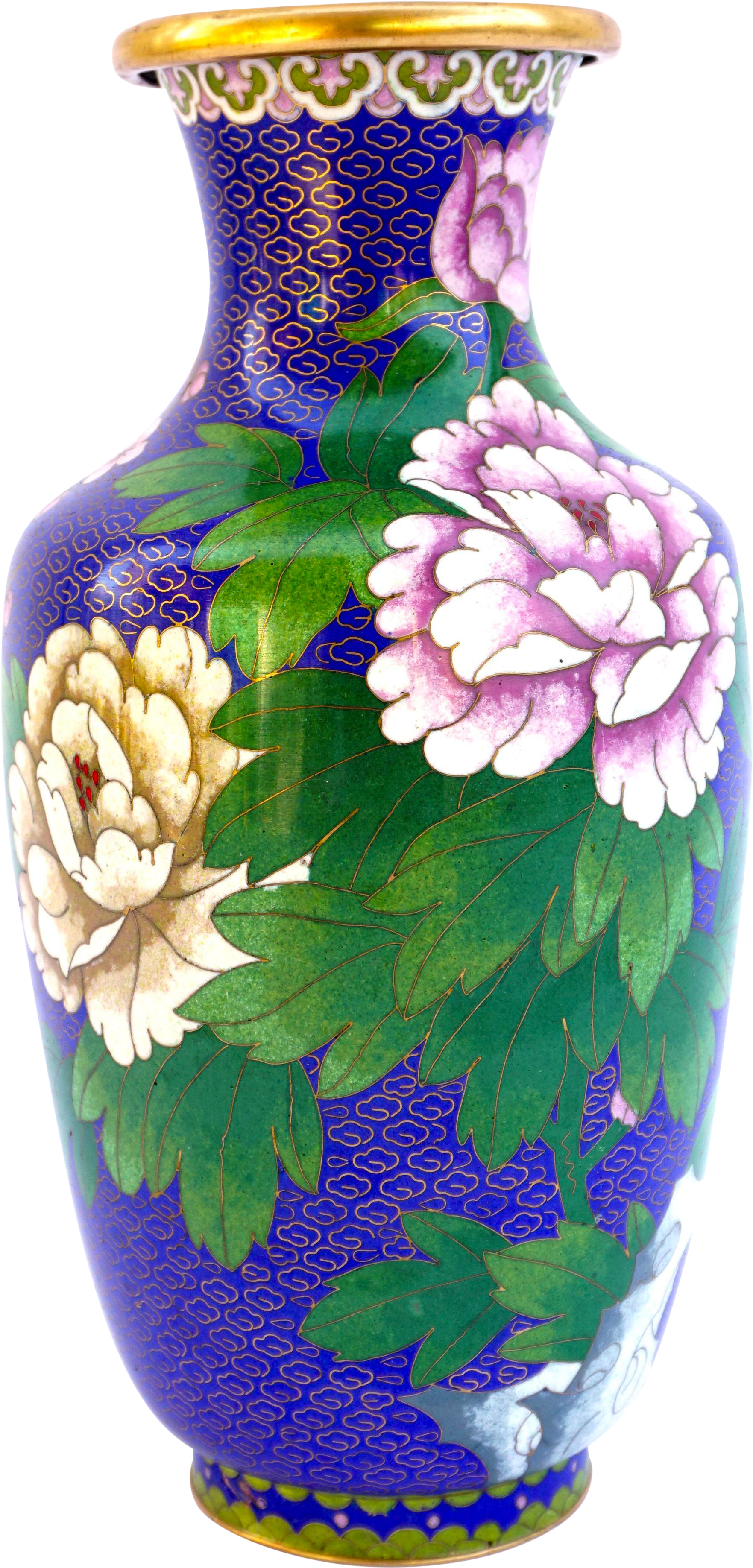 Large Antique Japanese Cloisonné Vase - Vase (4000x6000), Png Download